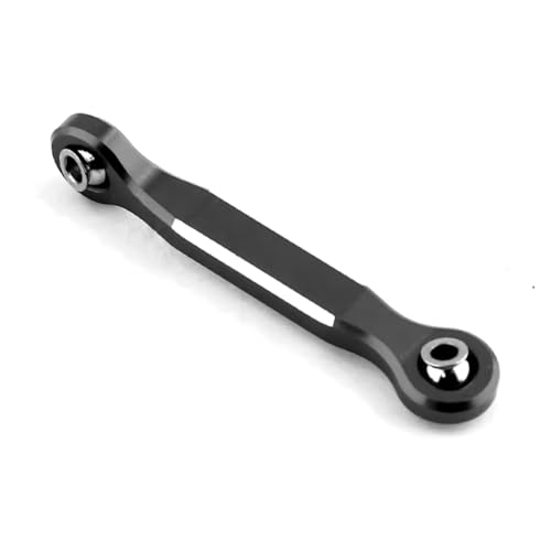 Kompatibel Mit Traxxas Für X-Maxx 1/5 RC Monster Truck Upgrade-Teile, Lenkservoverbindung Aus Aluminiumlegierung, Spurstange RC Auto Zubehör(Black) von MGHGFYTAS