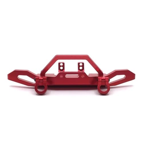 Kompatibel Mit WLtoys 104001 104002 1/10 RC-Auto-Upgrade-Modifikation Ersatzzubehör Teile Metall-Frontstoßstange RC-Autostoßstange(Red) von MGHGFYTAS