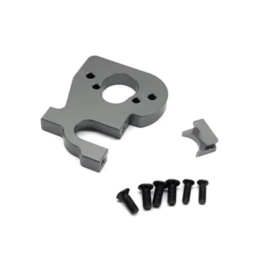Kompatibel Mit WLtoys 144001 1/14 Fernbedienung 4WD Auto Upgrade Teile Ersatz Zubehör Metall Motor Halter RC Autozubehör(Gray) von MGHGFYTAS