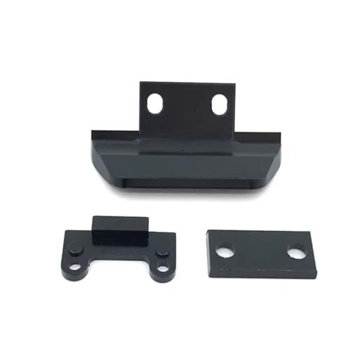Kompatibel Mit WLtoys 44001 1/12 124017 124019 1/14 RC-Auto-Upgrade-Modifikation Ersatzteilzubehör Metall-Frontstoßstange RC-Autostoßstange(Black) von MGHGFYTAS