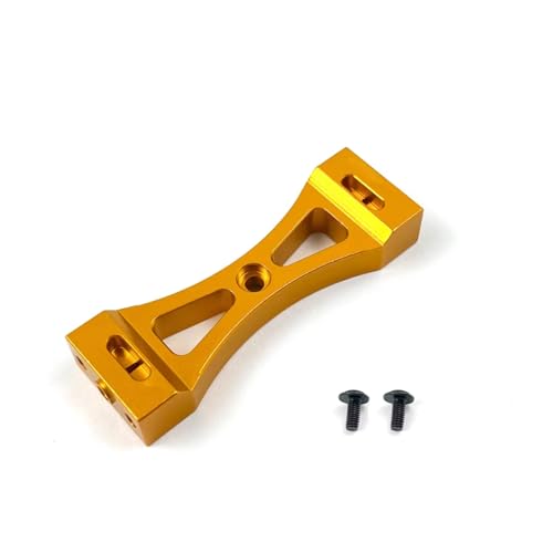 Kompatibel Mit WPL B1 B14 B16 B24 C14 C24 B36 Für MN D90 D91 RC-Auto-Upgrade-Teile Zubehör Metallhalterung Strahlzentrum Fester Bausatz RC Autozubehör(Yellow) von MGHGFYTAS