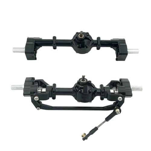 Kompatibel Mit WPL B1 B14 B24 C14 C24 B16 1/16 RC-Auto-Upgrades, Teile, Zubehör, 1 Paar Portalachsen Vorne Und Hinten RC Autozubehör von MGHGFYTAS