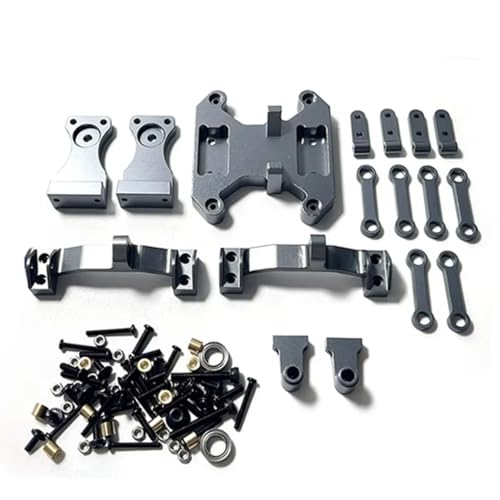 Kompatibel Mit WPL B16 B36 1/16 RC-Auto-Upgrade-Teile Modifiziertes Zubehör Metallbalance Für Chassis-Board-Seesaw-Kit RC Auto Zubehör(Gray) von MGHGFYTAS