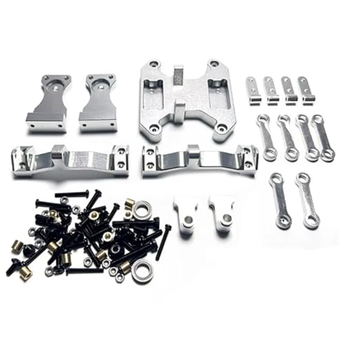 Kompatibel Mit WPL B16 B36 1/16 RC-Auto-Upgrade-Teile Modifiziertes Zubehör Metallbalance Für Chassis-Board-Seesaw-Kit RC Auto Zubehör(White) von MGHGFYTAS