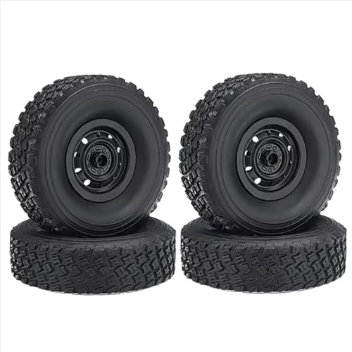 Kompatibel Mit WPL C14 C24 C34 C44 C24-1 FJ40 1/16 RC-Auto-Upgrade-Teile Ersatzzubehör 4-teiliger 67-mm-Reifen RC Autozubehör von MGHGFYTAS
