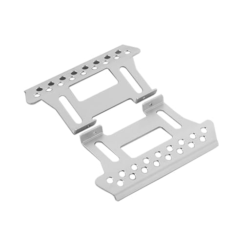 Kompatibel Mit WPL C14 C24 C34 Für MN D90 D91 D96 D99 D99S MN90 Für MN99S RC-Auto-Upgrade, 4 Stück, Metall-Stoßdämpfer RC Auto Zubehör(White) von MGHGFYTAS