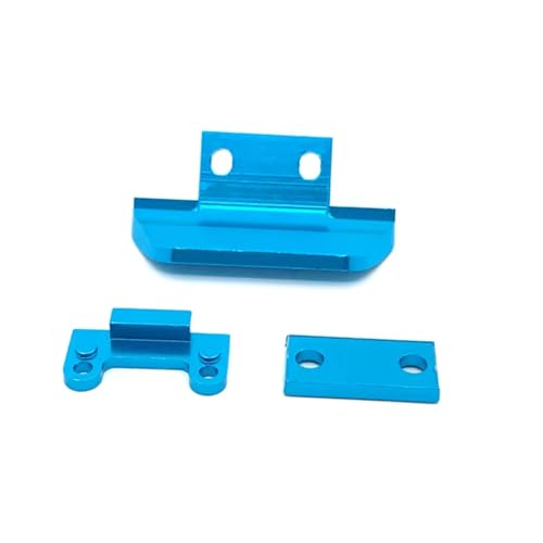 Kompatibel Mit Wltoys 1/14 144010 144001 144002 124017 124019 1/12 RC-Auto-Upgrade-Teile Zubehör Metall-Frontstoßstange RC-Autostoßstange(Blue) von MGHGFYTAS