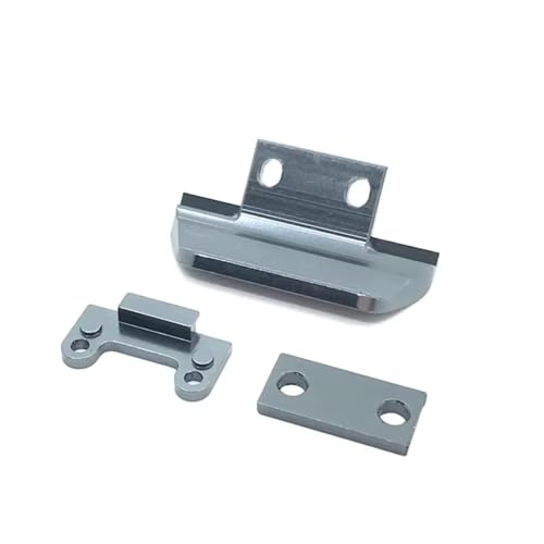 Kompatibel Mit Wltoys 1/14 144010 144001 144002 124017 124019 1/12 RC Autoteile Zubehör Metall Frontstoßstange RC-Autostoßstange(Gray) von MGHGFYTAS