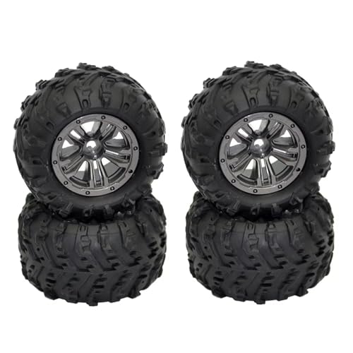 Kompatibel Mit XLH Für Xinlehong Für Hosim 9145 1/20 RC Truck Car Upgrade-Teile Zubehör 4 Stück Radreifen 45-ZJ03 RC Autozubehör von MGHGFYTAS