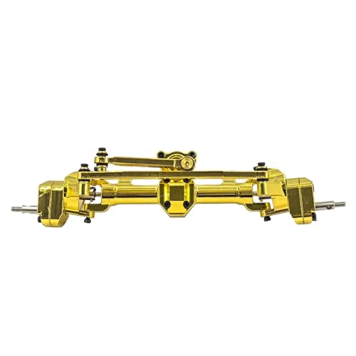 MGHGFYTAS Für Axial Für Scx24 1/10 Rc Crawler Auto Spielzeug Upgrade Teile Portal Achsen Set Kit Vorne Und Hinten Metall Fernbedienung Zubehör RC Auto Zubehör(Front Axle only) von MGHGFYTAS