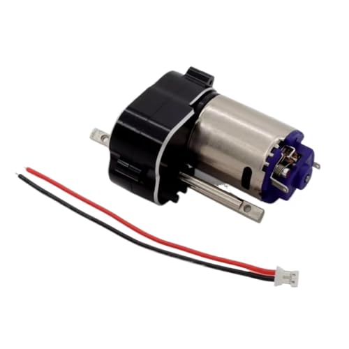 MGHGFYTAS Für MN Für MN168 MN82 MN78 MN99S 2nd Generation 1/12 Metall Getriebe Getriebe Motor Getriebe Box Mit Metall Getriebe RC Auto Upgrade Teile Upgrade RC Auto Zubehör(Black) von MGHGFYTAS
