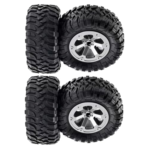 MGHGFYTAS Für WPL Für C14 C24 C24-1 C34 C54 B14 B24 B16 B36 4 Stücke 73mm Reifen Rad Reifen RC Auto Upgrade Teile RC Auto Zubehör von MGHGFYTAS