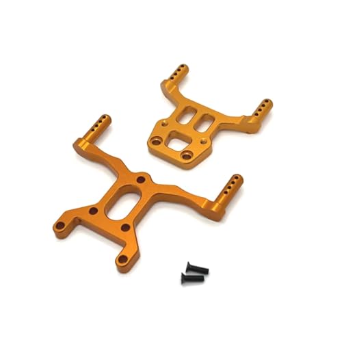 MGHGFYTAS Für Wltoys Für 144018 1/14 Metall Körper Mount Post Shell Spalte RC Auto Upgrade Teile Zubehör RC Auto Zubehör(Yellow) von MGHGFYTAS