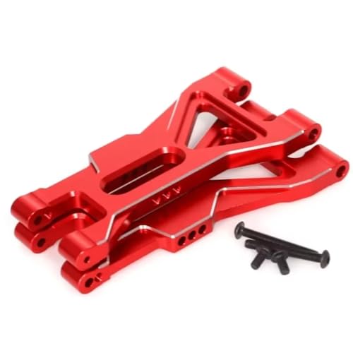 MGHGFYTAS Kompatibel Mit ARRMA 2WD Für Gorgon Für Monster 1/10 RC Auto Upgrade Teile Hinterarm ARA330750 RC Auto Zubehör(Red) von MGHGFYTAS