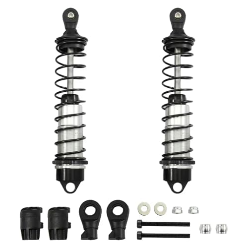 MGHGFYTAS Kompatibel Mit ARRMA Für KRATON Für Notorious Für Outcast 6S Für BLX Für EXB Rc Autos Upgrade Teile HINTERE STOSSDÄMPFER RC Auto Zubehör(Black) von MGHGFYTAS