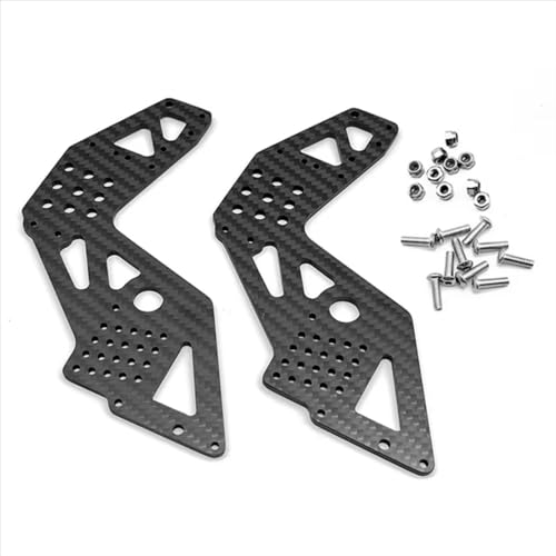 MGHGFYTAS Kompatibel Mit Losi Für LMT 4WD 1/8 RC Auto Upgrade Teile Plastik Vorne Hinten Foruniversal Schutzplatte RC Auto Zubehör von MGHGFYTAS