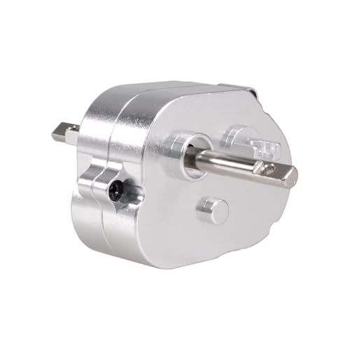 MGHGFYTAS Kompatibel Mit MN Für MN82 Für MN78 1/12 RC Auto Metall Medium Wave Box Getriebeabdeckung Upgrade Getrieberahmen Medium Wave Box Montage RC Auto Zubehör(White) von MGHGFYTAS