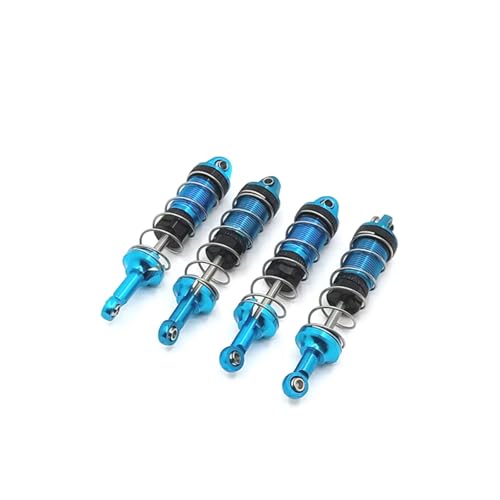 MGHGFYTAS Kompatibel Mit MN MN86 MN86S G500 1/12 RC Autoteile Metall Upgrade Modifikation Extern Für Federstoßdämpfer RC Auto Zubehör(Blue) von MGHGFYTAS