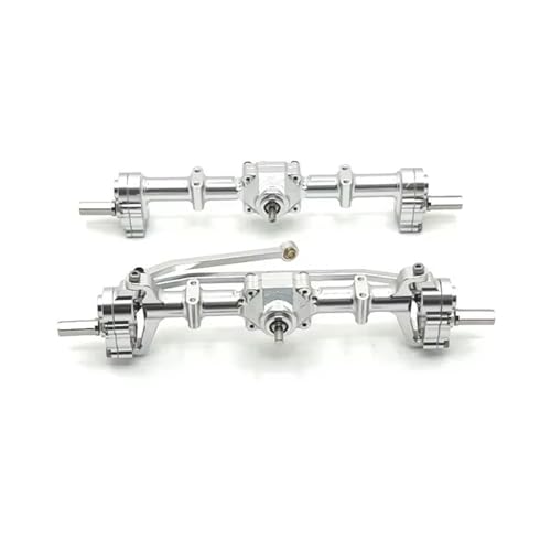 MGHGFYTAS Kompatibel Mit MN78 Für MN82 Für MN99S Für MN98 Metall Vorne Und Hinten Portalachse 1/12 RC Auto Upgrade Teile Zubehör RC Auto Zubehör(White) von MGHGFYTAS