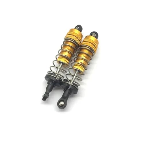 MGHGFYTAS Kompatibel Mit WLtoys 144001 RC-Car-Upgrade-Ersatzteilen. Stoßdämpfer 144001-1316 RC Auto Zubehör(Yellow) von MGHGFYTAS