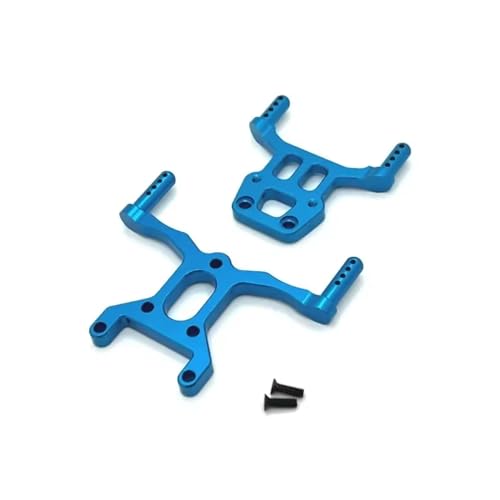 MGHGFYTAS Kompatibel Mit Wltoys 144018 1/14 RC Auto-Upgrade-Teile Zubehör Metallkarosseriehalterung Post Shell Column RC Auto Zubehör(Blue) von MGHGFYTAS