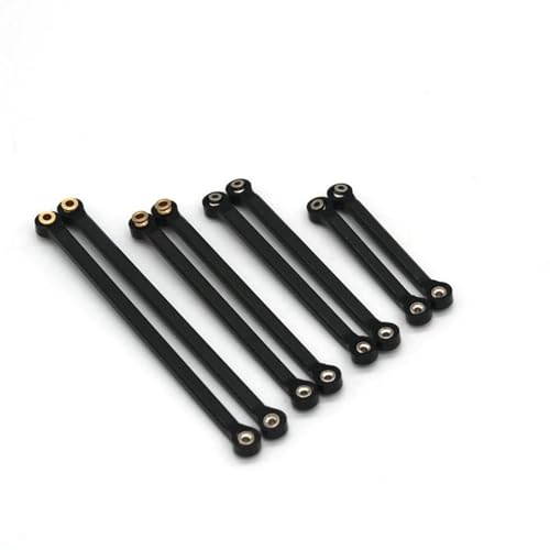 MGHGFYTAS Pull Rod Link Linkage Kompatibel Mit FMS Für EAZYRC Für Arizona Für Bronx Für RocHobby Für FIRE Für Pferd Metall-Chassis-Verbindungsstangen-Verbindungsset 1/18 RC-Autoteile von MGHGFYTAS
