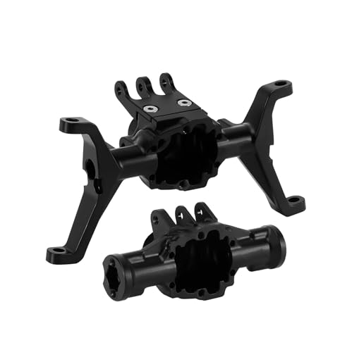 MGHGFYTAS RC Achse Set Kompatibel Mit Ascent-18 1/18 RC Crawler Upgrade-Teile Aluminium Vorne Hinten Portal Achse Gehäuse Zubehör(Front and Rear) von MGHGFYTAS