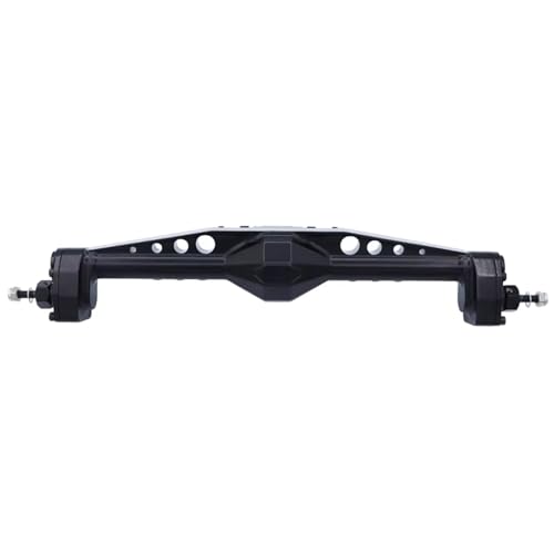 MGHGFYTAS RC Achse Set Kompatibel Mit Axial Für Capra 1.9 Für UTB AXI03004 AXI03000T1 T2 RC-Autoteile, CNC-gefräste Aluminium-integrierte Vorder- Und Hinterachse(Black,Rear) von MGHGFYTAS