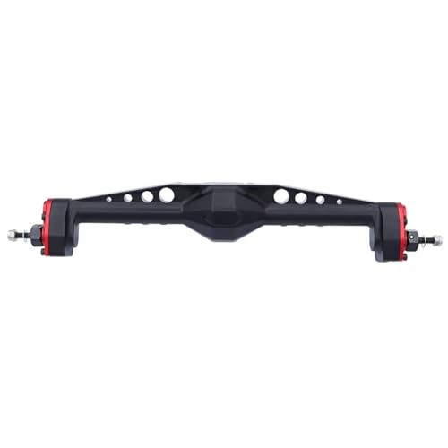 MGHGFYTAS RC Achse Set Kompatibel Mit Axial Für Capra 1.9 Für UTB AXI03004 AXI03000T1 T2 RC-Autoteile, CNC-gefräste Aluminium-integrierte Vorder- Und Hinterachse(Red,Rear) von MGHGFYTAS