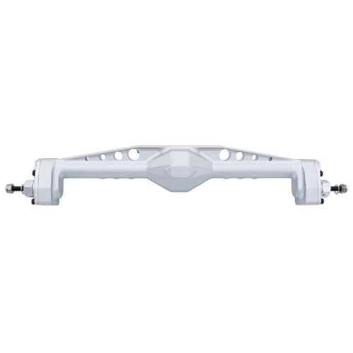 MGHGFYTAS RC Achse Set Kompatibel Mit Axial Für Capra 1.9 Für UTB AXI03004 AXI03000T1 T2 RC-Autoteile, CNC-gefräste Aluminium-integrierte Vorder- Und Hinterachse(Silver,Rear) von MGHGFYTAS