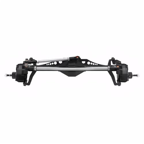 MGHGFYTAS RC Achse Set Kompatibel Mit Axial Für Capra 1.9 Für UTB AXI03004 Für Buggy F9 Für Wraith 90018 RR10 1/10 RC-Auto, Vorne Hinten Portalachse Upgrade-Teile(Black,Front) von MGHGFYTAS