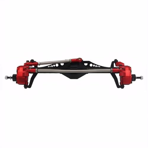 MGHGFYTAS RC Achse Set Kompatibel Mit Axial Für Capra 1.9 Für UTB AXI03004 Für Buggy F9 Für Wraith 90018 RR10 1/10 RC-Auto, Vorne Hinten Portalachse Upgrade-Teile(Red,Front) von MGHGFYTAS