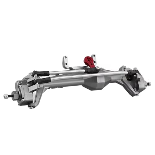 MGHGFYTAS RC Achse Set Kompatibel Mit Axial Für Capra 1.9 Für UTB AXI03004 Für Buggy F9 Für Wraith 90018 RR10 1/10 RC Crawler Vorne Hinten Portalachse Upgrade-Teil(Gray,Front) von MGHGFYTAS