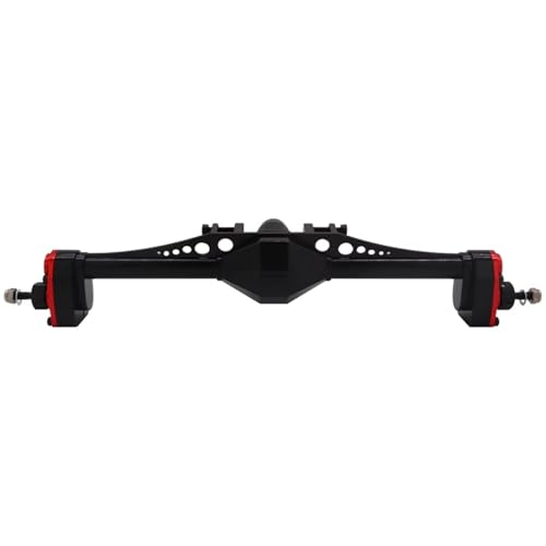 MGHGFYTAS RC Achse Set Kompatibel Mit Axial Für Capra 1.9 Für Unlimited Für Trail Für Buggy Für UTB 1/10 RC Crawler Car Upgrade-Teile Vorder- Und Hinterportalachse(Red,Rear) von MGHGFYTAS