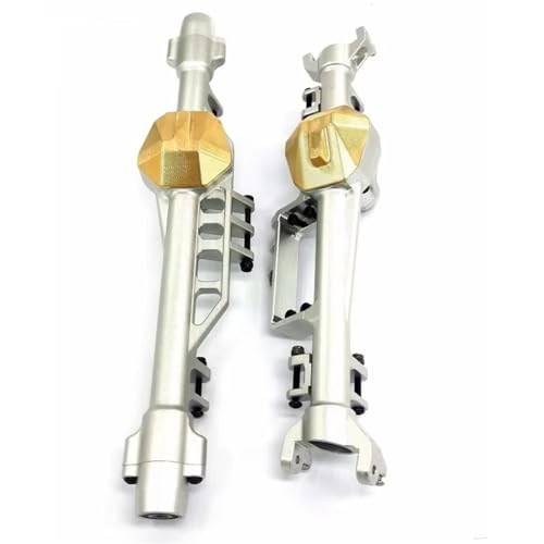 MGHGFYTAS RC Achse Set Kompatibel Mit Axial Für Ryft RBX10 1/10 RC-Auto-Upgrade-Teile, Aluminium-Vorder-/Hinterachsgehäuse Und Messing-Diff-Abdeckungszubehör MGHGFYTAS RC Achse Set Kompatibel Mit Axial Für Ryft RBX10 1/10 RC-Auto-Upgrade-Teile, Aluminium-Vorder-/Hinterachsgehäuse Und Messing-Diff-Abdeckungszubehör von MGHGFYTAS