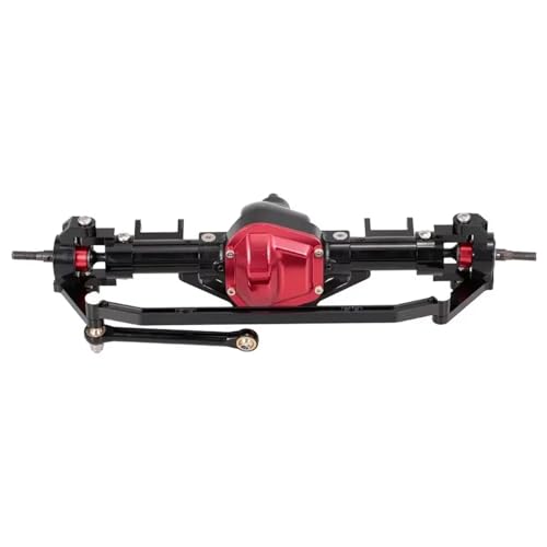 MGHGFYTAS RC Achse Set Kompatibel Mit Axial Für SCX10 1:10 RC Crawler Car Upgrade-Teile CNC-Metall RC Car Vorder- Und Hinterachse Ersatzzubehör(Front) von MGHGFYTAS