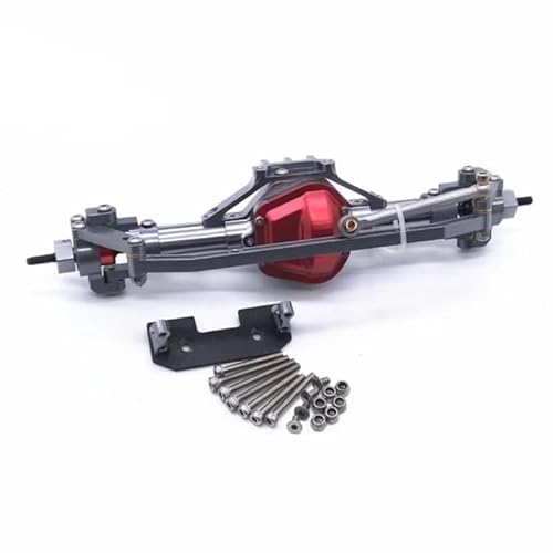 MGHGFYTAS RC Achse Set Kompatibel Mit Axial Für SCX10 D90 1/10 RC Crawler Auto Upgrades Zubehör Modell Auto Metall Vordere Hinterachse(Front) von MGHGFYTAS