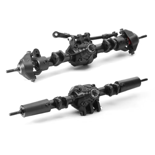 MGHGFYTAS RC Achse Set Kompatibel Mit Axial Für SCX10 II 90046 90047 1/10 RC Crawler Auto Upgrade Teile Zubehör 2 Stück Vorder- Und Hinterachse von MGHGFYTAS