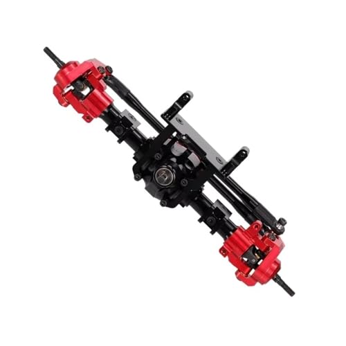 MGHGFYTAS RC Achse Set Kompatibel Mit Axial Für SCX10 II 90046 90047 1:10 RC Crawler Autozubehör CNC Metall Vorderachse Hinterachse Mit Schutz(Front) von MGHGFYTAS