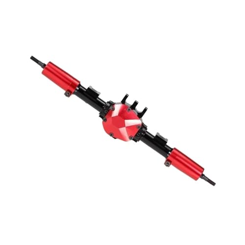 MGHGFYTAS RC Achse Set Kompatibel Mit Axial Für SCX10 II 90046 90047 1:10 RC Crawler Autozubehör CNC Metall Vorderachse Hinterachse Mit Schutz(Rear) von MGHGFYTAS