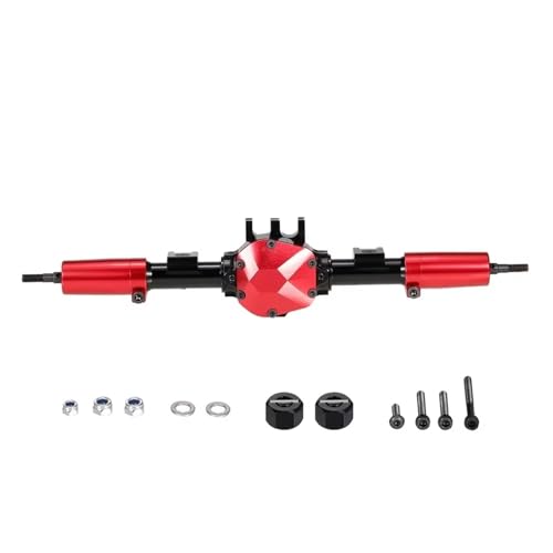 MGHGFYTAS RC Achse Set Kompatibel Mit Axial Für SCX10 II 90046 90047 1:10 RC Crawler Car CNC Metall Vorderachse Hinterachse Mit Schutz(Rear) von MGHGFYTAS