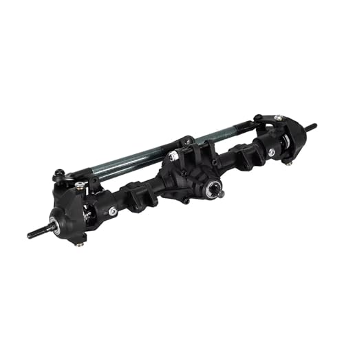 MGHGFYTAS RC Achse Set Kompatibel Mit Axial Für SCX10 II 90046 90047 1:10 RC Crawler Upgrade-Teile RC-Auto Vorne Hinten Gerade Komplette Achse(Front) von MGHGFYTAS