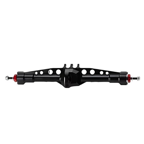 MGHGFYTAS RC Achse Set Kompatibel Mit Axial Für SCX10 Pro 1/10 RC Crawler Auto-Upgrade-Teile, Aluminiumlegierung, Vorne Und Hinten, Gerade Achsen-Set(Black,Rear) von MGHGFYTAS