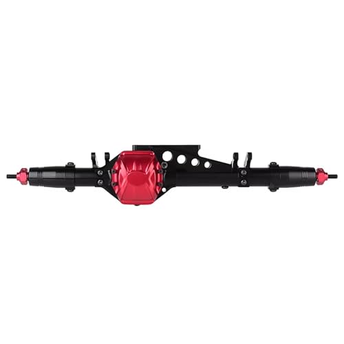 MGHGFYTAS RC Achse Set Kompatibel Mit Axial Für Wraith 90018 90020 90045 RR10 90048 90053 1:10 RC Für Rock Crawler Komplettmetall RC-Auto Vorder- Und Hinterachse(Black,Rear) von MGHGFYTAS