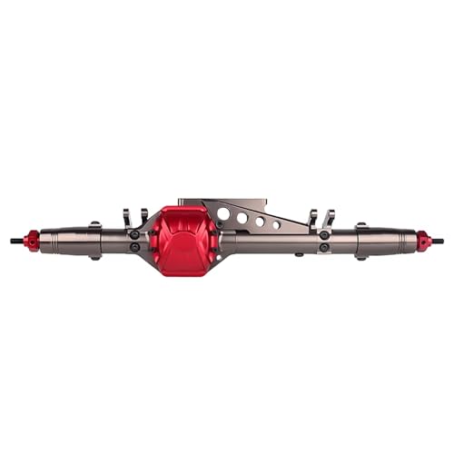 MGHGFYTAS RC Achse Set Kompatibel Mit Axial Für Wraith 90018 90020 90045 RR10 90048 90053 1:10 RC Für Rock Crawler Komplettmetall RC-Auto Vorder- Und Hinterachse(Gray,Rear) von MGHGFYTAS