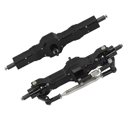 MGHGFYTAS RC Achse Set Kompatibel Mit C14 C24 B14 B24 B16 B36 RC-Auto-Update-Teile, Metall-Vorder- Und Hinterachsen-Montagesatz, Zubehör von MGHGFYTAS