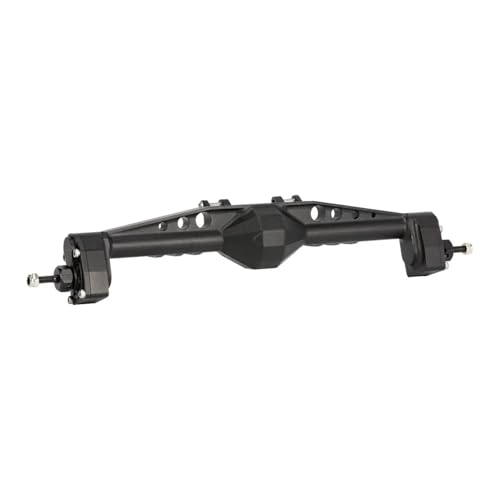 MGHGFYTAS RC Achse Set Kompatibel Mit Capra Für Wraith 1/10 RC Crawler, Aluminium-bearbeitete F9-Portalachse Vorne/hinten, Versetzt Mit Konstanter Geschwindigkeits-Antriebsschaltung(Black,Rear) von MGHGFYTAS