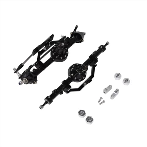 MGHGFYTAS RC Achse Set Kompatibel Mit D90 D110 Für Gelande II TF2 Für Yota II 1/10 RC Crawler Upgrade-Teile Metall Vorder- Und Hinterachse Zubehör von MGHGFYTAS