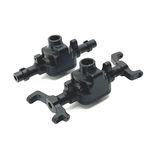 MGHGFYTAS RC Achse Set Kompatibel Mit FMS Für Watcher Für Adventurer Für Desert Für Storm 1/18 RC-Auto, Vorder- Und Hinterachsschalen, Zubehör, Upgrade-Teile(Black) von MGHGFYTAS