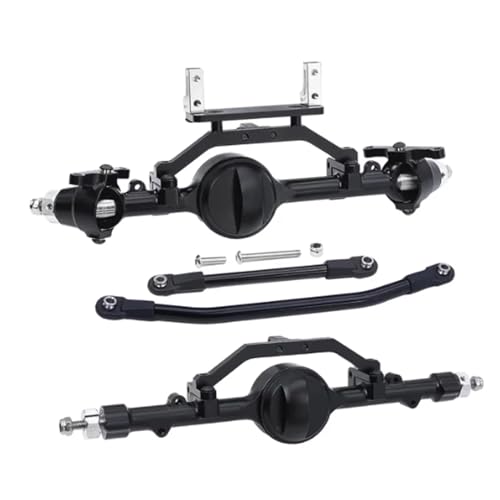MGHGFYTAS RC Achse Set Kompatibel Mit Gelande II TF2 D90 D110 Für Yota II 1/10 RC Crawler Auto Upgrade Teile Zubehör CNC Aluminiumlegierung Vorder- Und Hinterachse(Front and Rear) von MGHGFYTAS